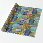 Vincent Van Gogh - Masterpieces Patchwork Wrapping Paper<br><div class="desc">Vincent Van Gogh - Masterpieces Patchwork</div>