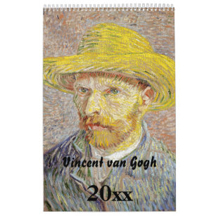 Vincent van Gogh Masterpieces Selection Calendar