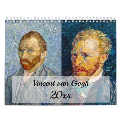 Vincent van Gogh Masterpieces Selection Calendar