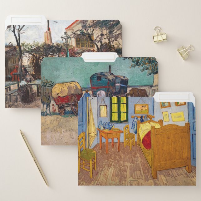 Vincent Van Gogh - Masterpieces Selection File Folder (Set)