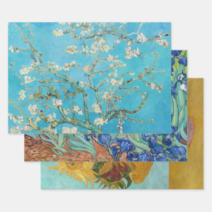 Vincent Van Gogh - Masterpieces Selection Wrapping Paper Sheets