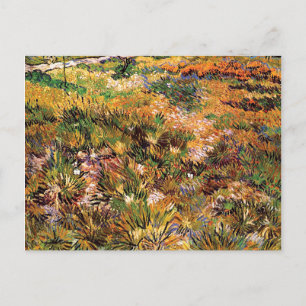 Vincent Van Gogh - Meadow In The Garden Fine Art Postcard