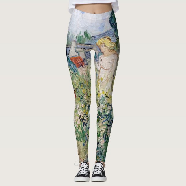 Vincent van Gogh - Miss Gachet in her Garden Leggings (Front)