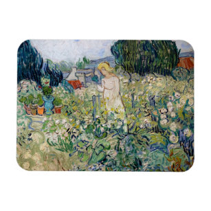 Vincent van Gogh - Miss Gachet in her Garden Magnet