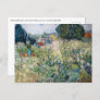 Vincent van Gogh - Miss Gachet in her Garden Postcard