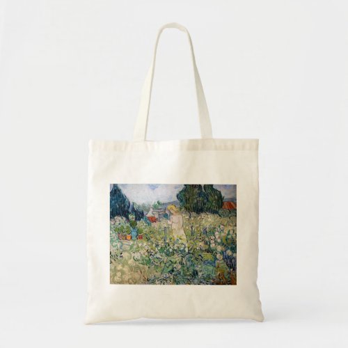 Vincent van Gogh _ Miss Gachet in her Garden Tote Bag
