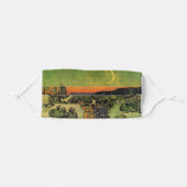 Vincent Van Gogh Moonlit Landscape Adult Cloth Face Mask (Front, Folded)