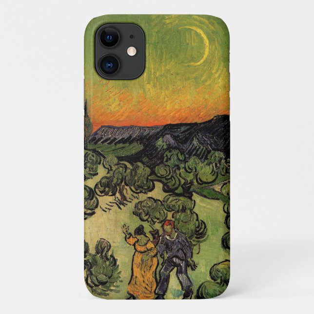 Vincent Van Gogh Moonlit Landscape Case-Mate iPhone Case (Back)