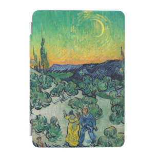 Vincent van Gogh - Moonlit Landscape with Couple iPad Mini Cover