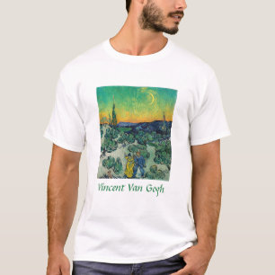 Vincent van Gogh - Moonlit Landscape with Couple T-Shirt