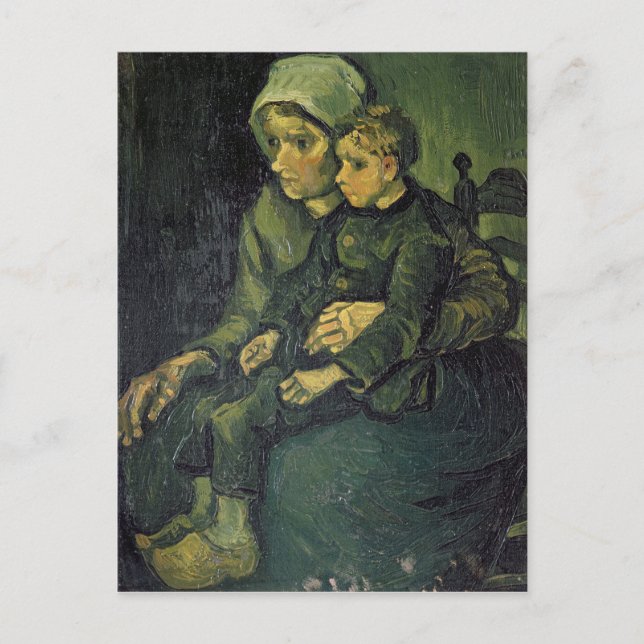 Vincent van Gogh | Mother and Child, 1885 Postcard (Front)