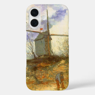 Vincent van Gogh - Moulin de la Galette, Windmill iPhone 16 Case