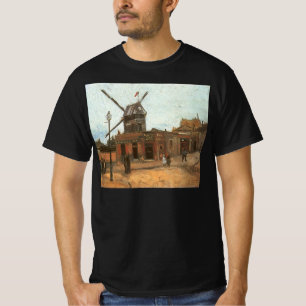 Vincent van Gogh - Moulin de la Galette, Windmill T-Shirt