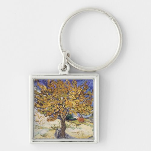 Vincent van Gogh  Mulberry Tree 1889 Keychain