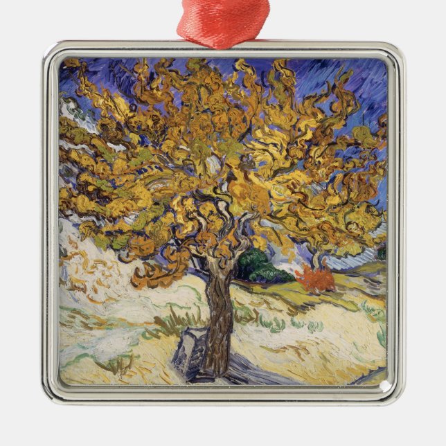 Vincent van Gogh | Mulberry Tree, 1889 Metal Ornament (Front)