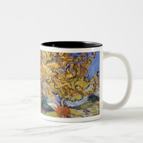 Vincent van Gogh  Mulberry Tree 1889 Two_Tone Coffee Mug