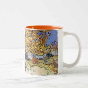 Vincent van Gogh   Mulberry Tree, 1889 Two-Tone Coffee Mug