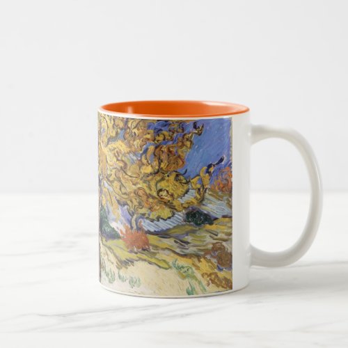 Vincent van Gogh  Mulberry Tree 1889 Two_Tone Coffee Mug