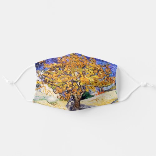 Vincent Van Gogh Mulberry Tree Fine Art Adult Cloth Face Mask