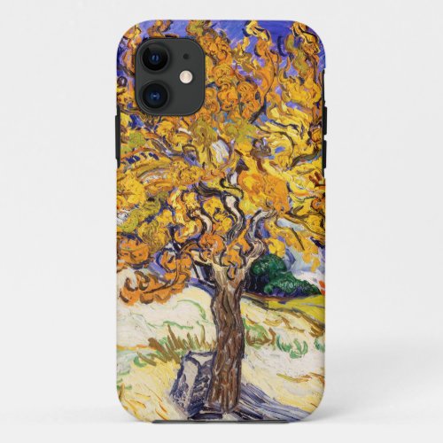 Vincent Van Gogh Mulberry Tree Fine Art iPhone 11 Case