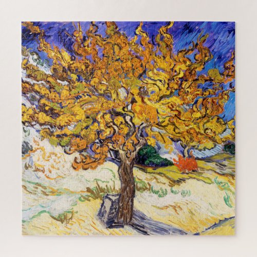 Vincent Van Gogh Mulberry Tree Fine Art Jigsaw Puzzle