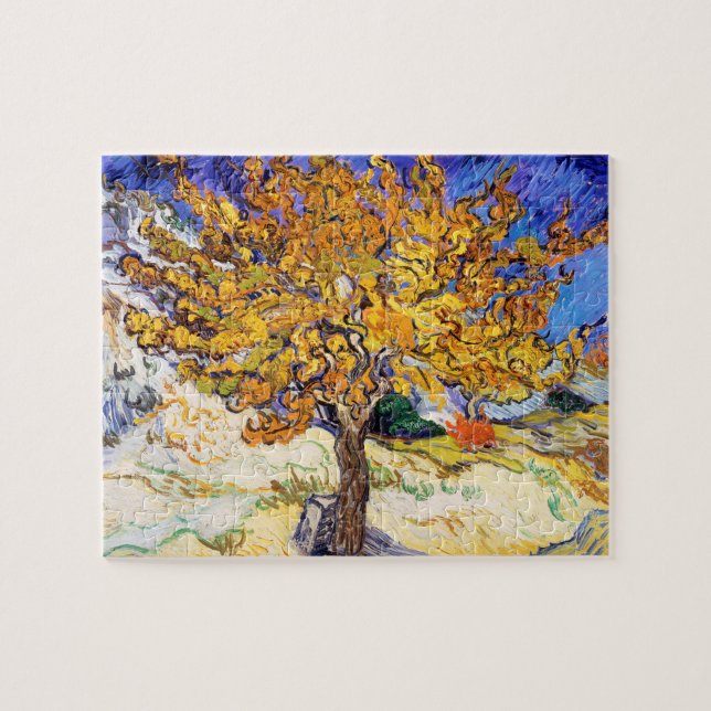 Vincent Van Gogh Mulberry Tree Fine Art Jigsaw Puzzle (Horizontal)