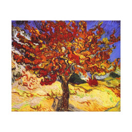 Vincent Van Gogh Mulberry Tree Fine Art Painting Canvas Print