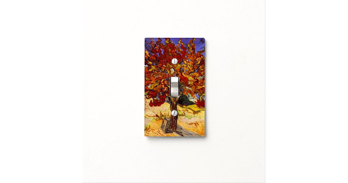 Vincent Van Gogh Mulberry Tree Fine Art Painting Light Switch Cover ...