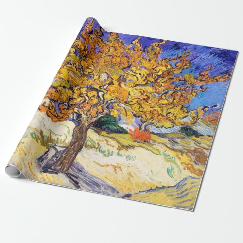 Vincent Van Gogh Mulberry Tree Fine Art Wrapping Paper