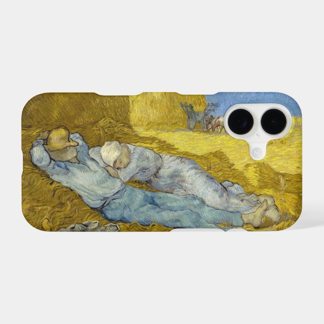 Vincent Van Gogh - Noon, Rest from work / Siesta Case-Mate iPhone Case (Back (Horizontal))