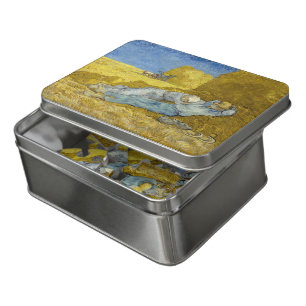Vincent Van Gogh - Noon, Rest from work / Siesta Jigsaw Puzzle