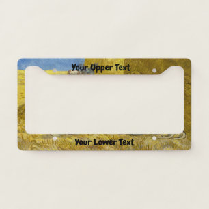 Vincent Van Gogh - Noon, Rest from work / Siesta License Plate Frame