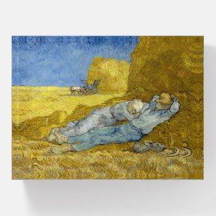 Vincent Van Gogh - Noon, Rest from work / Siesta Paperweight
