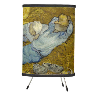 Vincent Van Gogh - Noon, Rest from work / Siesta Tripod Lamp