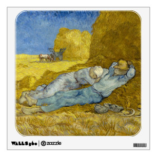 Vincent Van Gogh - Noon, Rest from work / Siesta Wall Decal