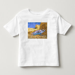 Vincent van Gogh Noon, The Siesta, after Millet Toddler T-shirt