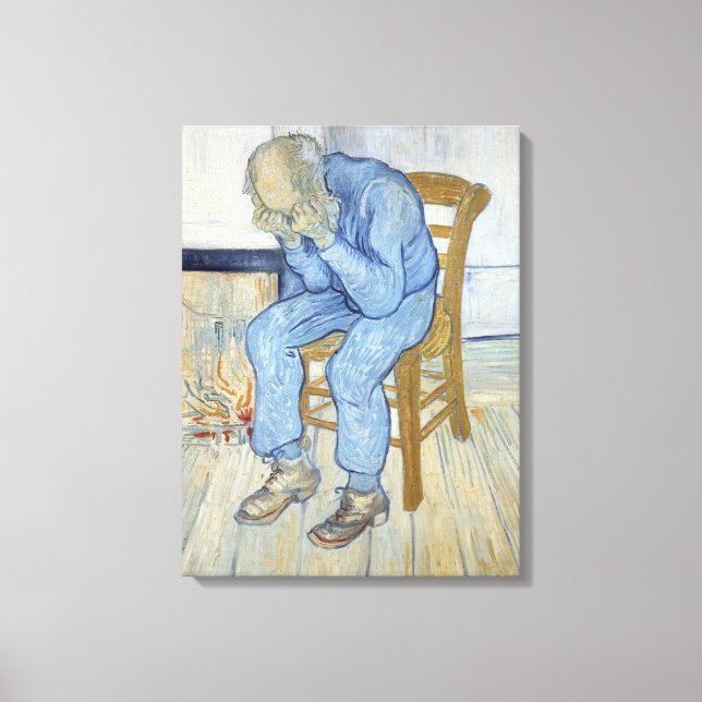 Vincent van Gogh | Old Man in Sorrow  Canvas Print (Front)