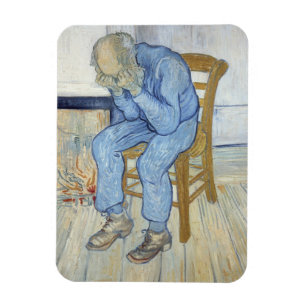 Vincent van Gogh Old Man in Sorrow Magnet