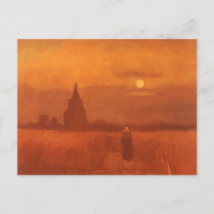 Vincent van Gogh - Old Tower in the Fields Postcard