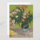 Vincent Van Gogh Oleander flower painting (Front/Back)