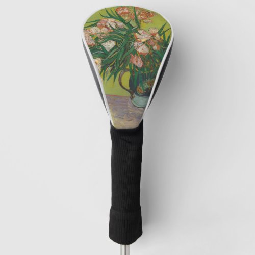 vincent van gogh oleander flower painting golf head cover