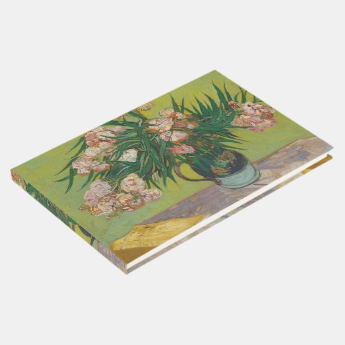 vincent van gogh oleander flower painting guest book