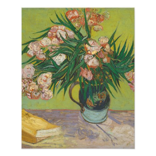 vincent van gogh oleander flower painting photo print