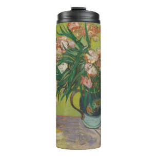Vincent Van Gogh Oleander flower painting Thermal Tumbler