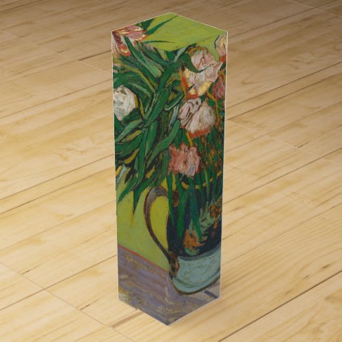 vincent van gogh oleander flower painting wine box