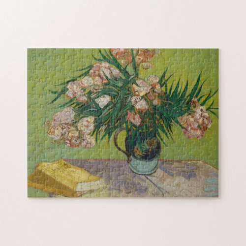 Vincent Van Gogh  Oleanders Jigsaw Puzzle