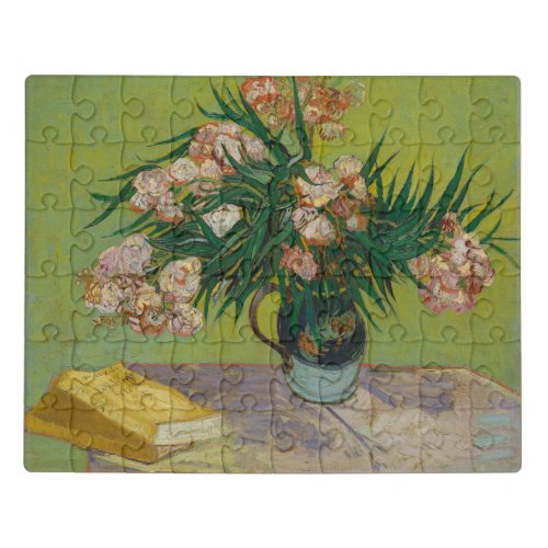 Vincent Van Gogh  Oleanders Jigsaw Puzzle