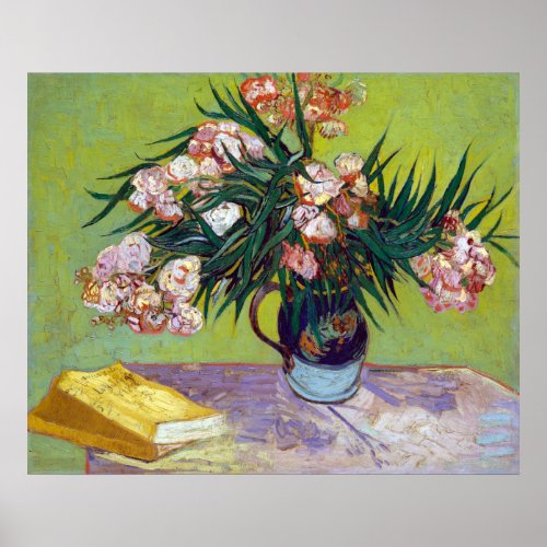 Vincent van Gogh Oleanders Poster