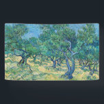 Vincent van Gogh - Olive Grove Banner<br><div class="desc">Olive Grove - Vincent van Gogh,  1889,  Saint-Remy</div>