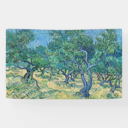 Vincent van Gogh _ Olive Grove Banner